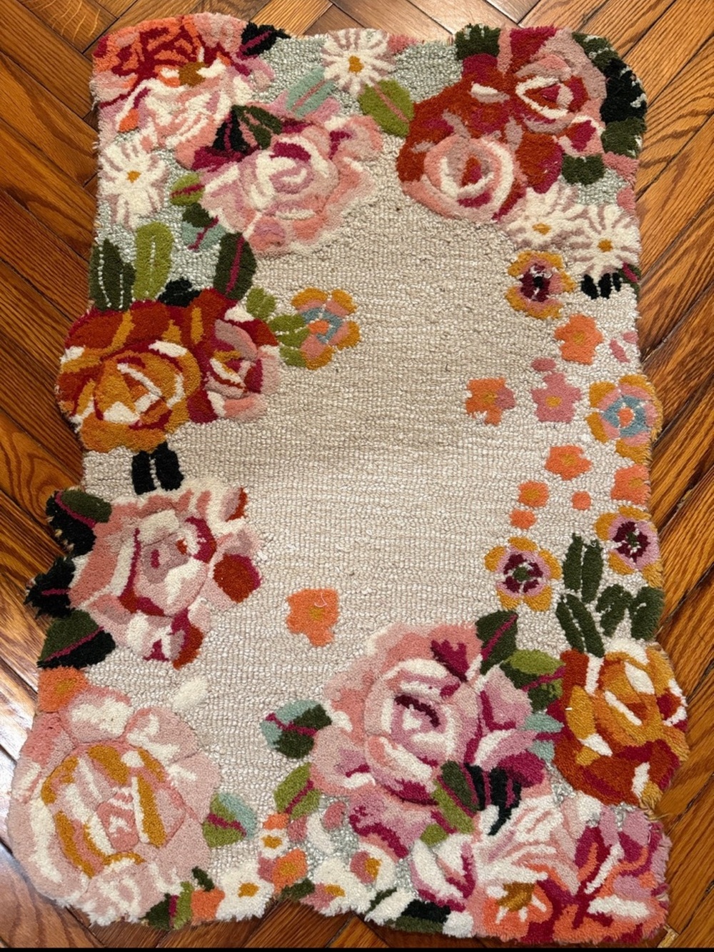 Anthropologie Tufted Aracelli Rug 2x3 - Picture 7 of 10